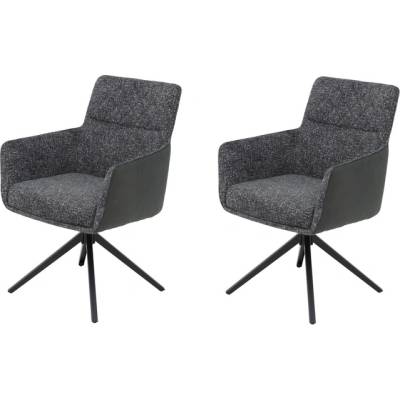 Sconto Udine S Vintage Antracitová 2 Ks