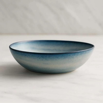 Bloomingville Sandrine Mísa na servírování modrá 32 cm