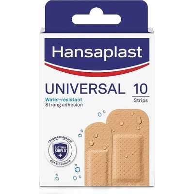 Hansaplast UNIVERSAL Water-resistant 2 veľkosti 10 ks