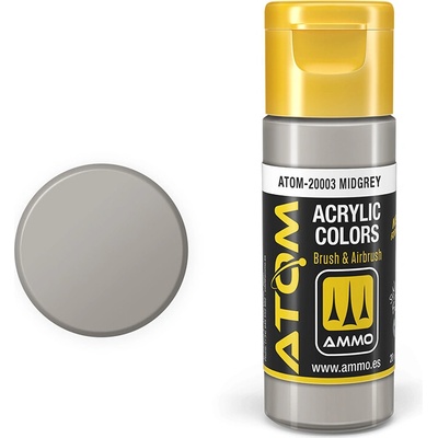 AMMO by MIG Jimenez ATOM COLOR Midgrey 20ml
