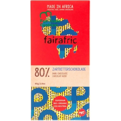 Fairafric Hořká 80% 80 g