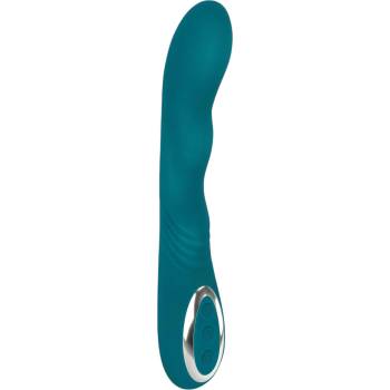 Sweet Smile Smile - акумулаторен водоустойчив въртящ g-точков вибратор (зелен)