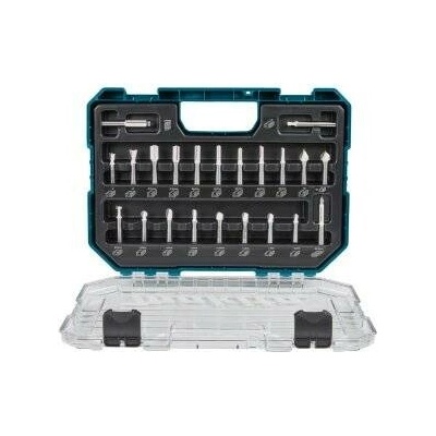 Makita D-74784 - sada frézek 8mm 22ks pro zanořovací frézy