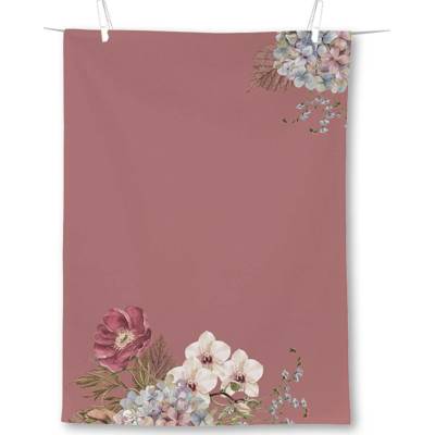 IHR BELLES FLEURS OLD ROSE 50x70 cm