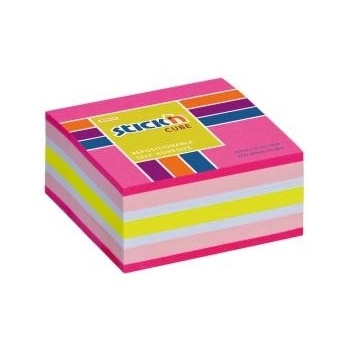 STICKN-HOPAX Samolepiaci bloček mini 51x51mm ružový mix