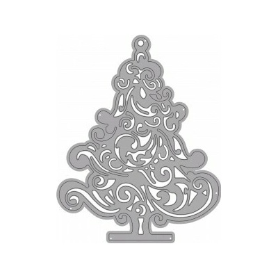 Wiler Vyřezávací šablona Vánoční stromeček 1 ks – Zboží Dáma