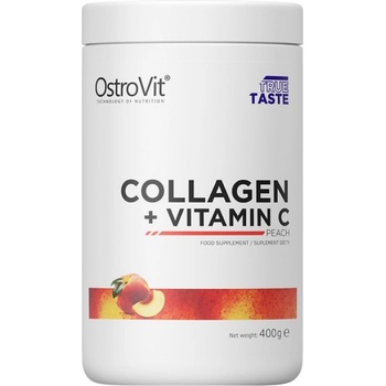 Image 1 of OstroVit Collagen + Vitamin C / Powder [400 грама] Праскова