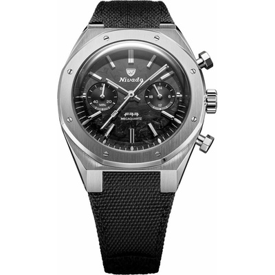 Nivada Grenchen F77 Meca Carbon - Canvas Strap
