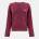 I Saw It First Блуза I Saw It First Side Stripe Sweatshirt - Burgundy