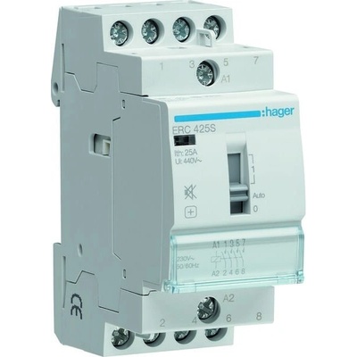 HAGER Stykač ERC425S 4S 25A 230VAC ERC425S