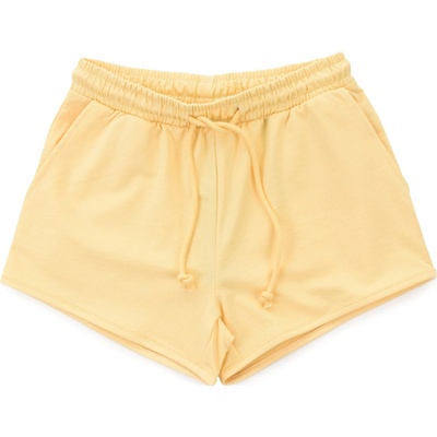 Noisy May teplákové šortky žluté