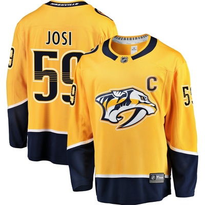 Fanatics Dres Nashville Predators #59 Roman Josi Breakaway Alternate Jersey