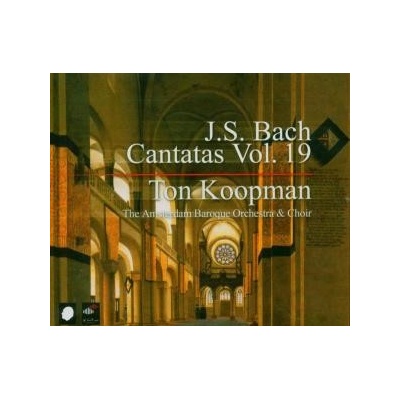 Amsterdam Baroque Orchestra, J.S. BACH: CANTATAS VOL. 19, CD