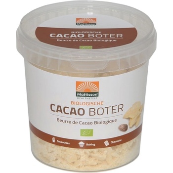 Image 1 of Mattisson Healthstyle Organic Cocoa Butter [300 грама]