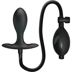 Pretty Love Inflatable Anal Plug Black