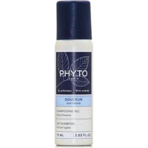PHYTO Сух шампоан коса, Phyto Douceur Softness Dry Shampoos for All Hair Types 75ml