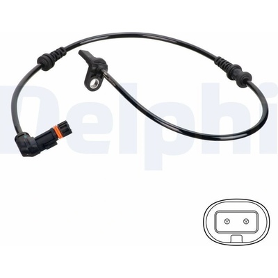 207752 Delta Sensor Snímač počtu otáčok kolesa DELPHI SS20775 - Heureka.sk