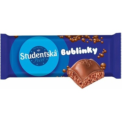 Študentská pečať Bublinky mliečna 36 g