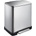 EKO-Europe Кош за отпадъци EKO Europe - E-Cube, 20 l, хром-мат (EKO 926820 - MATT S/S)