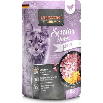 Leonardo Finest Selection Senior čisté kuřecí 85 g