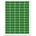 CDRmarket Самозалепващи етикети 38 x 21, 2 mm, 65 етикети A4, 20 чаршафи, зелен (R0ECO.0102GREEN)