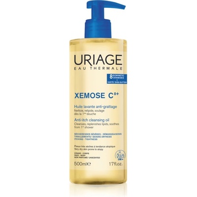 Uriage Xemose C8+ Anti-Itch Cleansing Oil успокояващо почистващо олио за суха и екзематична кожа 500ml
