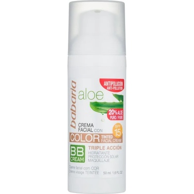 Babaria Aloe Vera ББ крем с алое вера SPF 15 50ml