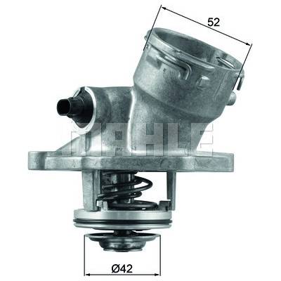 Termostat, chladivo MAHLE TM 45 100D