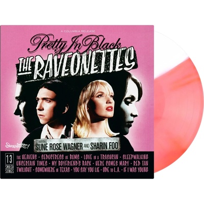 Raveonettes: Pretty In Black (Limited Coloured Pink & White Vinyl) - Vinyl (LP)