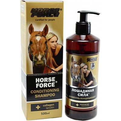 HorseForce Koňská síla šampon s kolagenem 500 ml