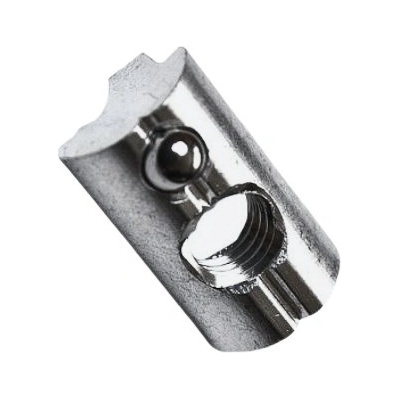 Matice M8 hliníková, nacvakávací s kuličkou BOX 100KS – Zboží Živě