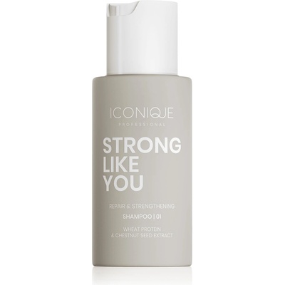 ICONIQUE Professional STRONG LIKE YOU Repair & Strengthening regenerační šampon pro poškozené vlasy 70 ml