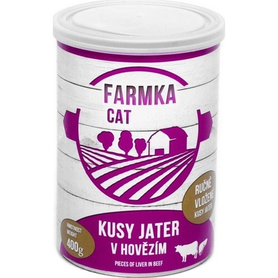 Sokol Falco FARMKA CAT s pečeňou 400 g