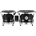 Meinl FFBR400BK Black Бонго (FFBR400BK)