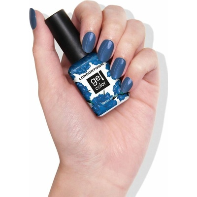 Londontown Gel Color Blue Diamond gelový lak na nehty sportovní modř 12 ml