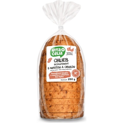 Vitacelia Bezlepkový chlieb s masťou a cibuľkou 250 g