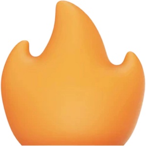 Flextail Абажур с пламък за лампата Flextail Tiny Pump 2X (оранжев) (Flame Tiny 2x-O)