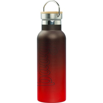 Baagl Termoláhev s bambusovým víčkem Gradient červeno černá 500 ml