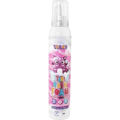 Tuban pena do kúpeľa ružová 200 ml