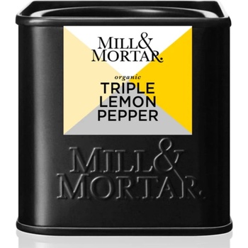 Mill & Mortar Органичен троен лимонов пипер 50 г, Mill & Mortar (MM13132)
