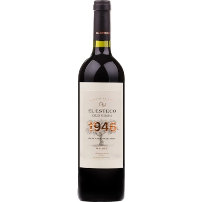 El Esteco Old Vines Malbec 2023 Červené 14,5% 0,75 l (holá láhev)