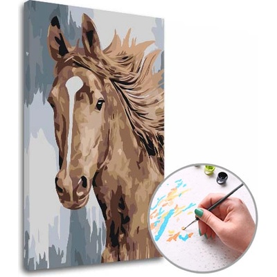 Malování podle čísel MLADÝ HŘEBEC