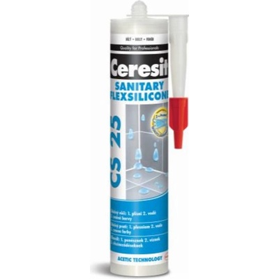 Ceresit CS 25 Sanitárny Silikón 280 g karamel