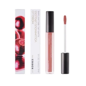 KORRES Изпълващ устните гланц , Korres Morello Voluminous Lip Gloss 04 Honey Nude