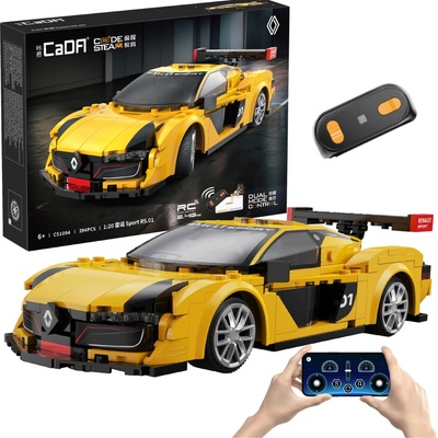 CaDA RC Pretekárske auto Renault Sport RS.01 1:20 294 dielikov