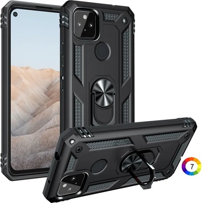 Google Pixel 5a 5G Удароустойчив Ring Holder Калъф и Протектор