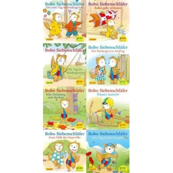 Image 1 of Pixi-8er-Set 282: Neues von Bobo Siebenschläfer (8x1 Exemplar), 8 Teile | diverse