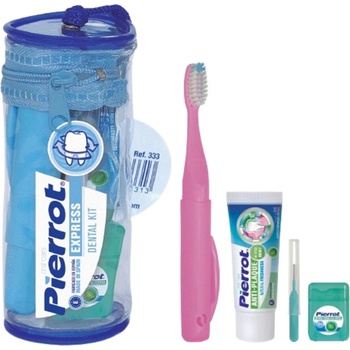 Pierrot Дентален комплект Express, с несесер, 4 части