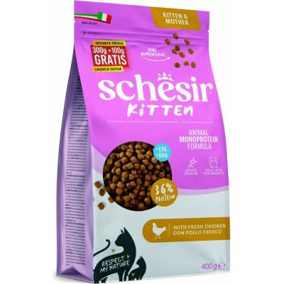 SCHESIR Cat Kitten kuřecí 0,4 kg