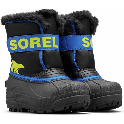 Sorel Toddler Snow Commander Black Super Blue
